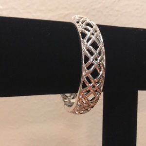Silver bangle